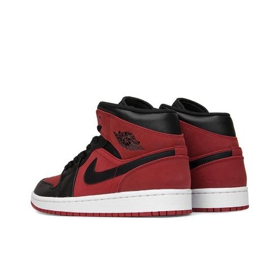 Air Jordan 1 Mid Reverse Banned 554724-610 Men's Sizes