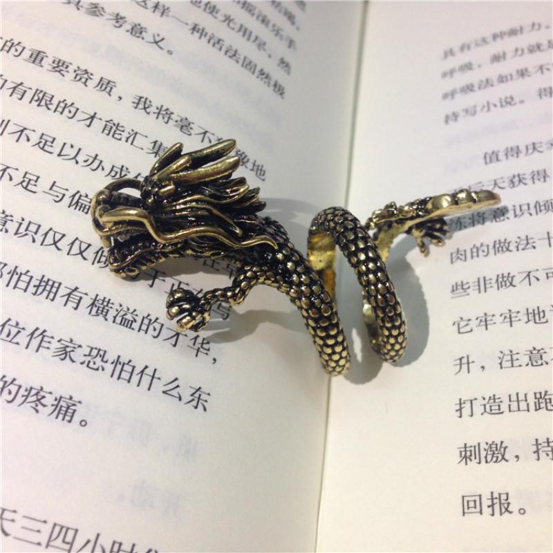 Retro Dragon Ring Men's Trendy Men's Year of the Dragon Jewelry Ring