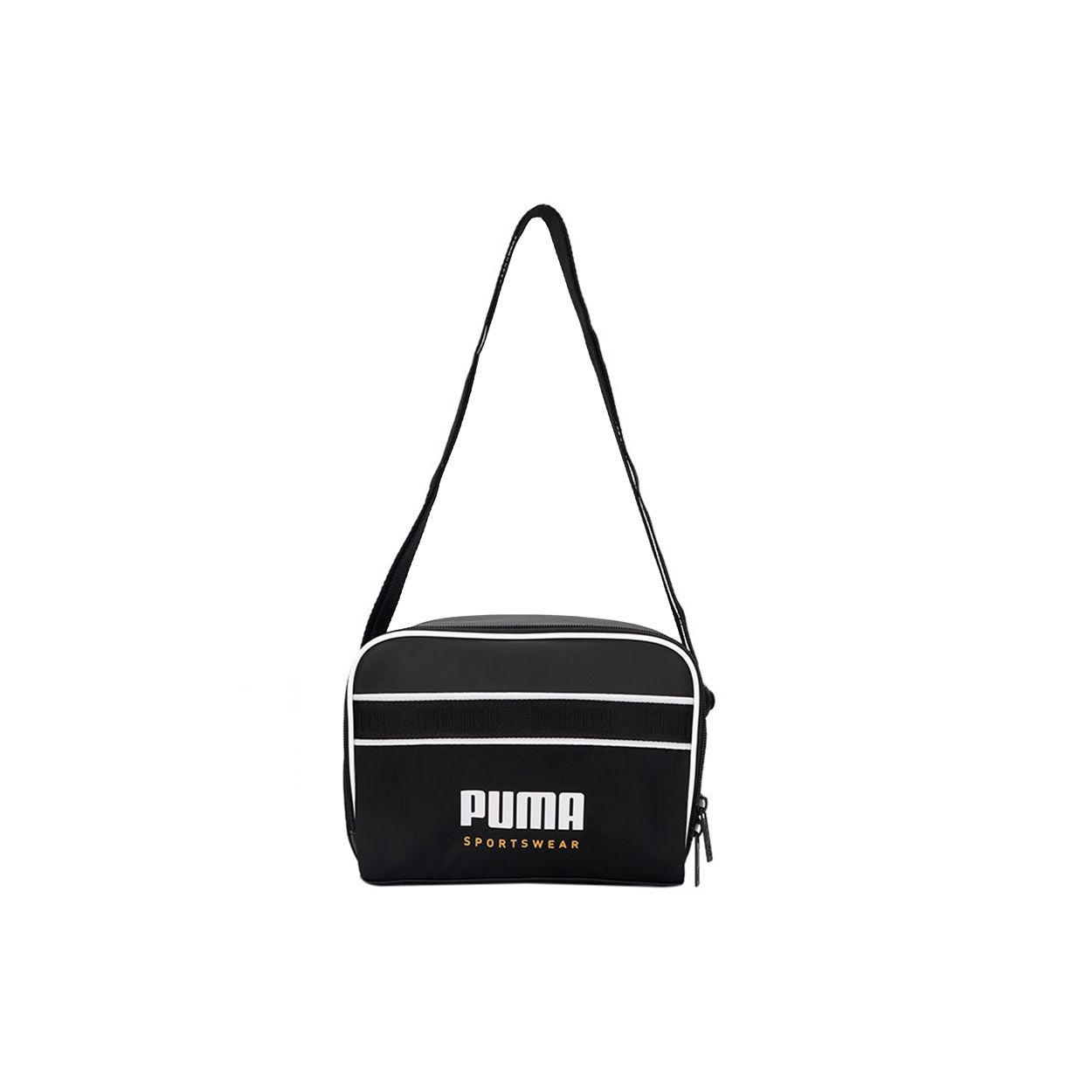 Puma Fashion Sports Bag Casual Polyester Crossbody Bag Unisex Bags Black 078458-01 OSFA
