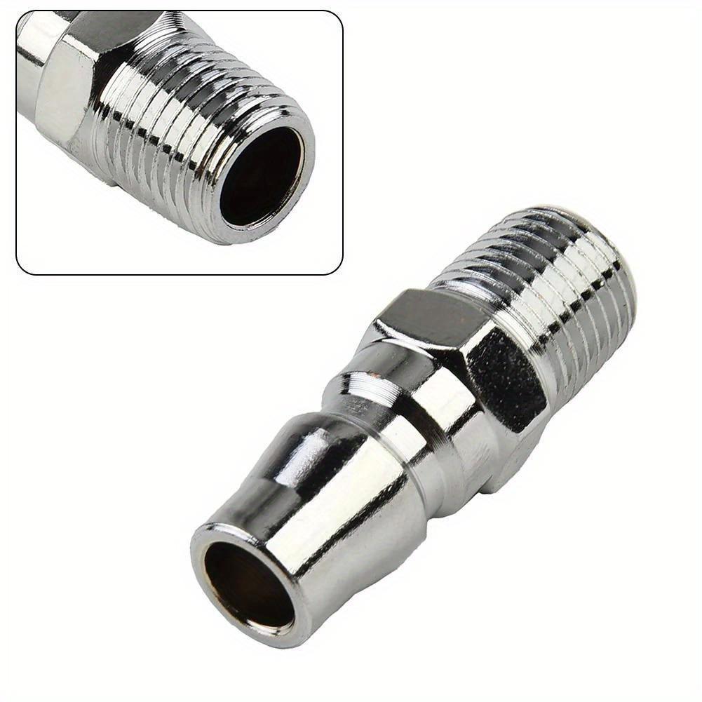 3pcs Pneumatic Fitting NITTO Coupling Connector Coupler 1/4inch BSP Male Thread Air Hose Pipe Connector Coupler For Air Compressor