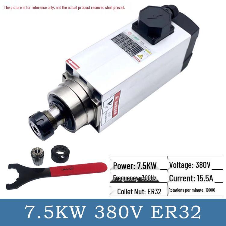 Changsheng Vzduchem chlazený gravírovací vřetenový motor - 1,5 kW až 7,5 kW