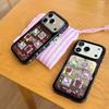 Mirror Bow KT Cat Sticky Notes Case - Compatible with iPhone 14, 13, 17, 16, 15 PRO MAX