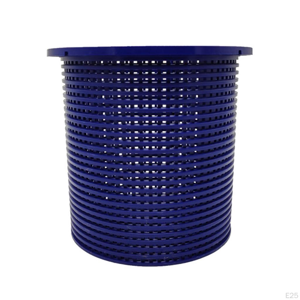 Basket Pool Supplies Replacement Strainer Fine Mesh Plastic Cleaning Tool Universal Blue for