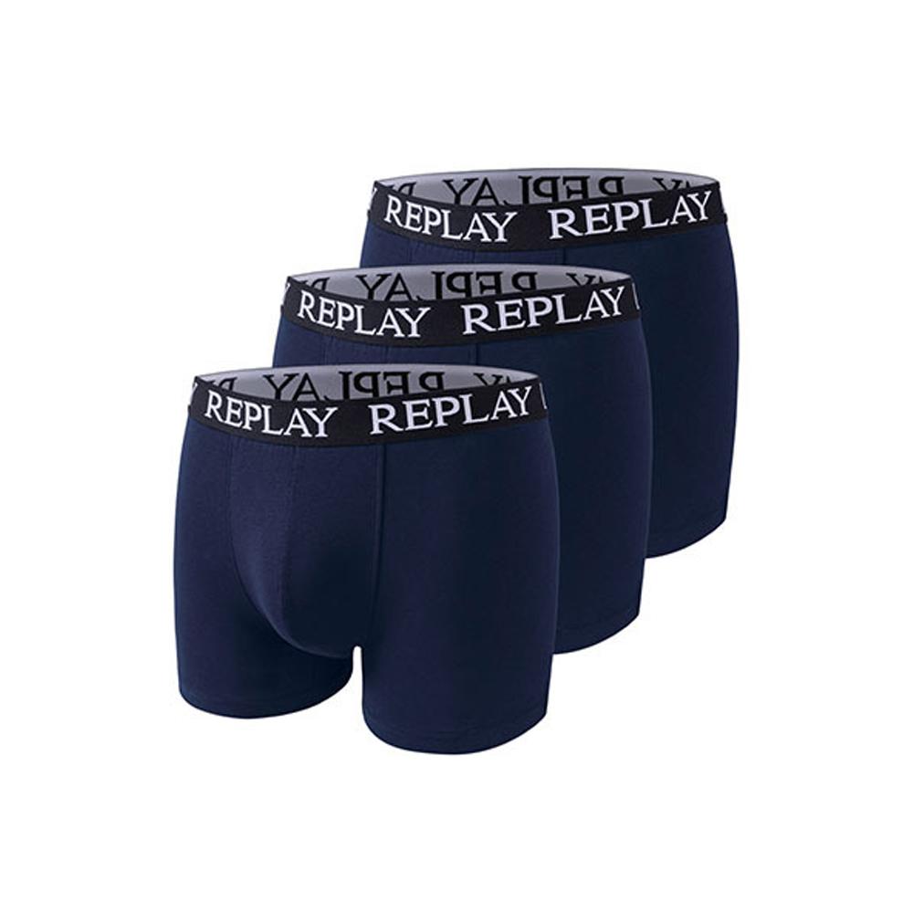 Replay Herren Logo Boxershorts (3er-Pack)