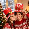 Festive Christmas Bucket Hats Funny Xmas Photo Hat Fashion Santa Claus Hat  Winter