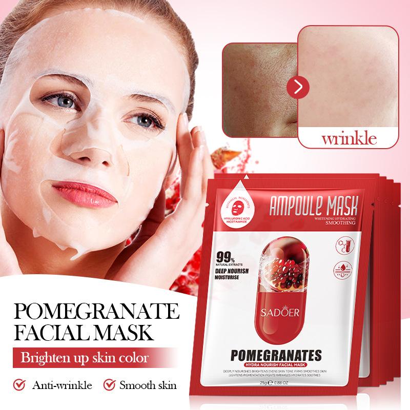 3pcs Fruit Series Nourishing Mask 25g Hydrating Moisturizing Moisturizing Mask Skin Care Products