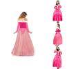 Enchanting Pink Sleeping Beauty Princess Aurora Adult Costume For Dreamy Occasions