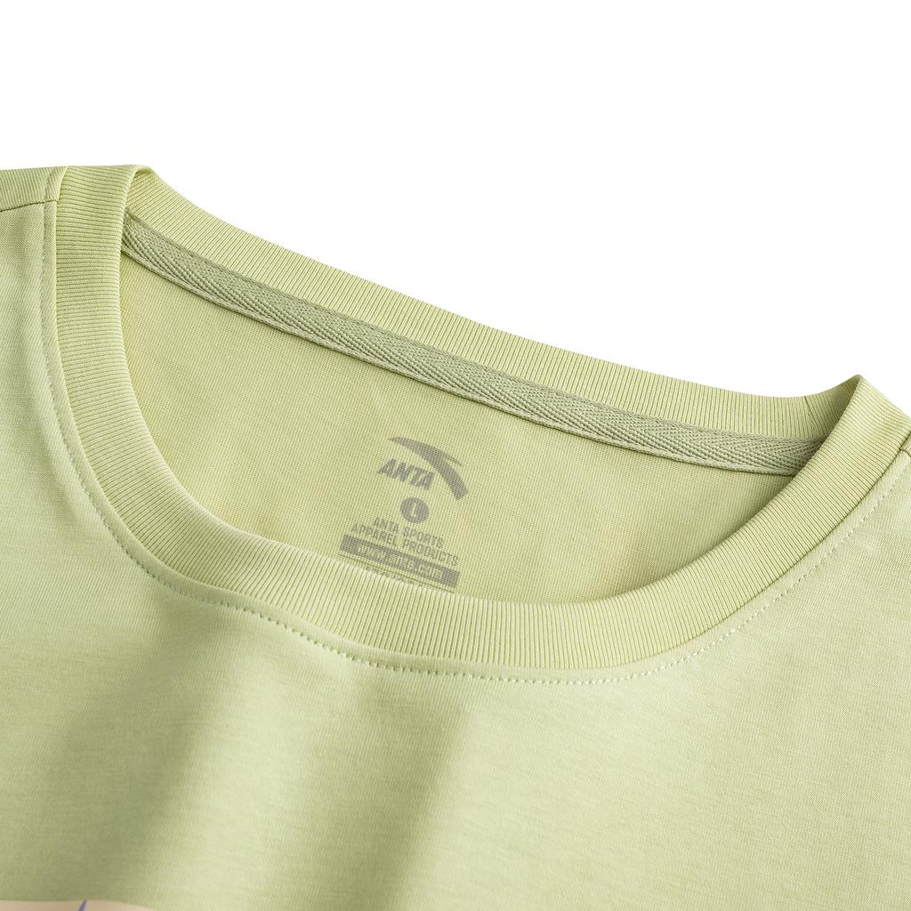 Anta Casual Fashion Sports Versatile Campus Commuting Running Yoga Feather Tennis Training Simple Comfortable Knitted Short Sleeve T-Shirt 962628115-5
