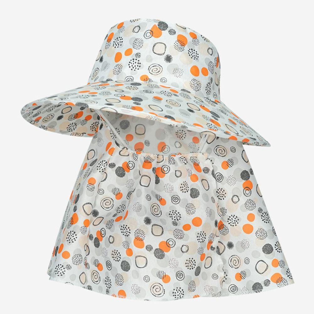 Breathable Fisherman Hat UV Protection Sun Protection Hat Fashion Wide Brim Hat  Summer Outdoor