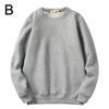 Mens Sweater Pullover Jumper Long Sleeve Crew Neck Warm Lamb Fleece Thickening