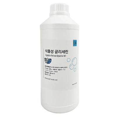 (Inländisch) Glycerin 1kg+300g (1,3 kg) / Pflanzlich 99,7 % / Kosmetik, Feuchtigkeitsspendend, Schleim