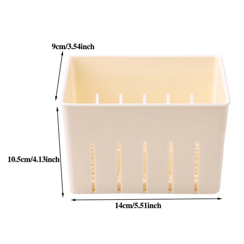 Kitchen Cooking Tool Set DIY Plastic Tofu Press Mould Homemade Tofu Mold Tofu Making Mold