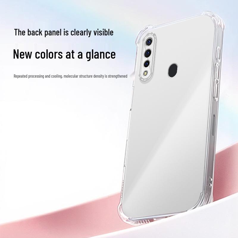 OPPO A8/A9 Transparente Airbag Anti-Drop TPU Schutzhülle