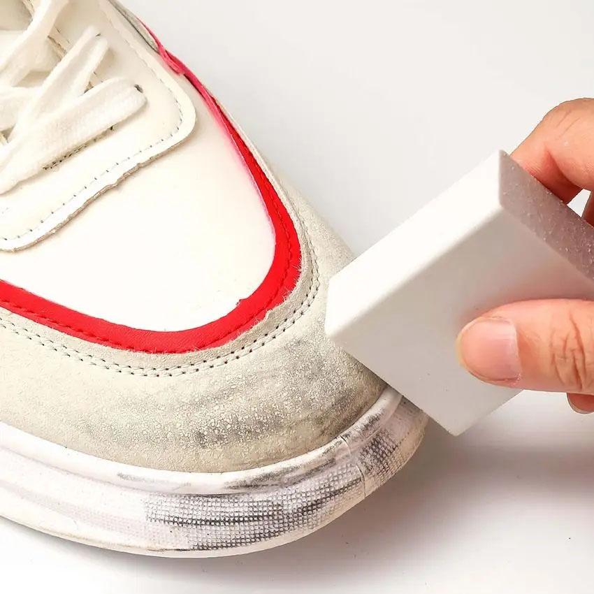 3PCS Clean Shoe Cleaning Eraser Suede Rubber White Shoe Cleaner Shoe Brush Rubber Block Suede Sheepskin Matte Shoes Care Leather
