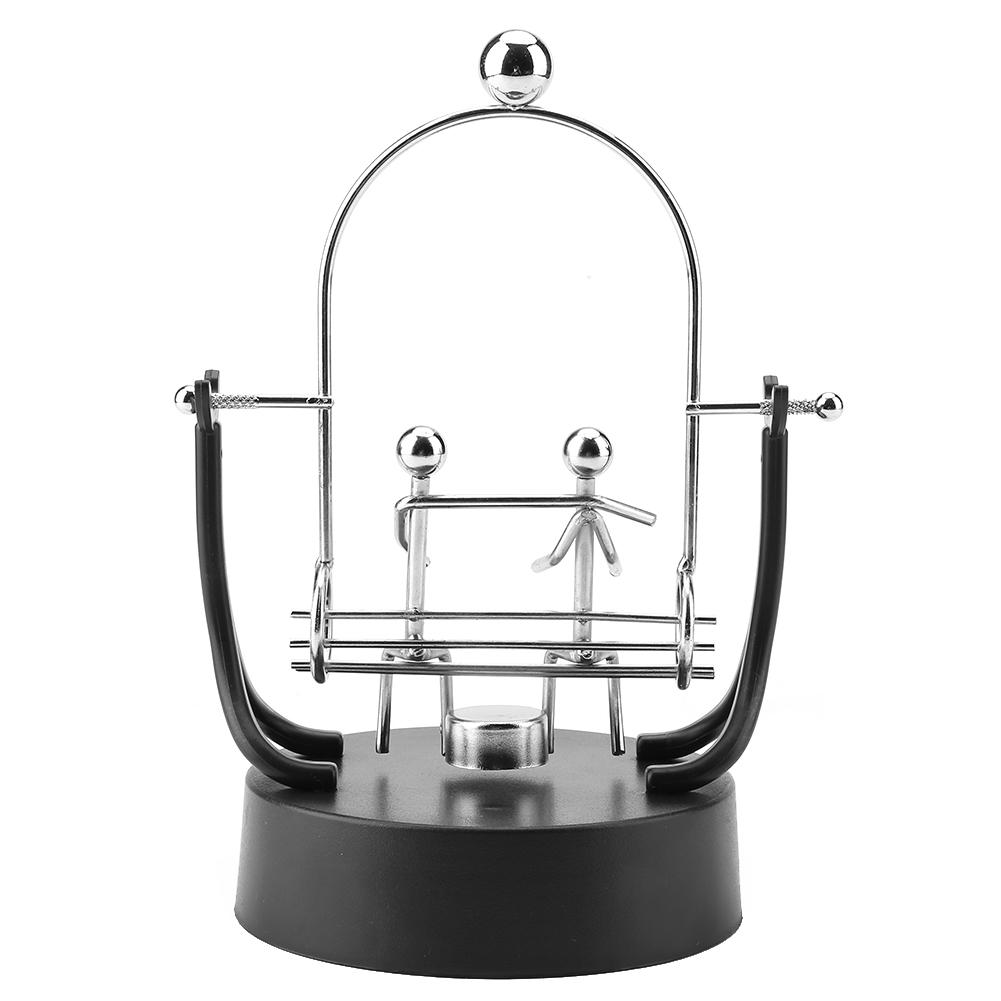 Electronic Shake Wiggle Device Perpetual Motion Swinging Kinetic Art Craft Desk Decoration