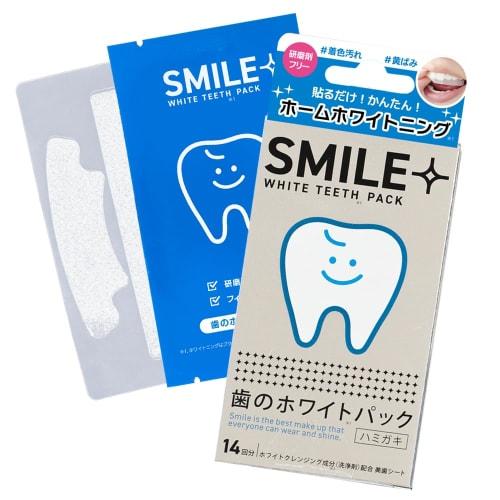[No. 1 Drugstore Seller: Abrasive-Free] Smile Plus Whitening Sheets with Phytic Acid, 28 Sheets, 14-Day Supply, No-Scratcher Whitening, Easy and Conve