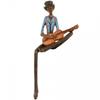 Sitting Jazz Band Strings Guitar