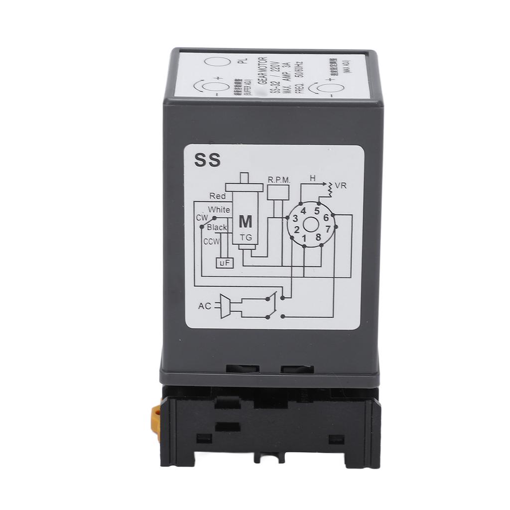 BERM Motor Speed Controller Mini Separate Single Phase Stable Performance Motor Governor AC 220V