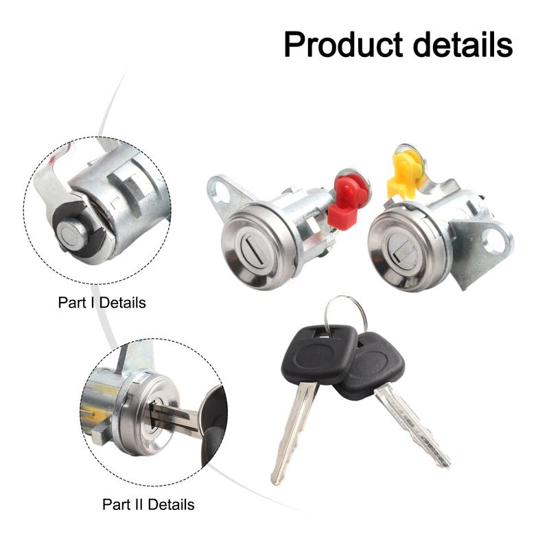 Car Door Lock Door Lock Set Front Placement Left And Right Placement OEM Number 69051-12340 OEM Number 69052-12360