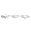 Boîte pour infusions DKD Home Decor 24x24x7 cm (x3)
