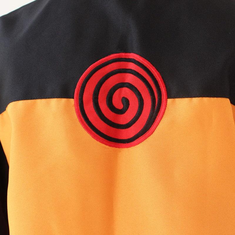 Premium Quality Naruto Uzumaki 2nd Shippuden Cosplay Costume Coat And Pant Fashion Uniform For Anime Enthusiasts