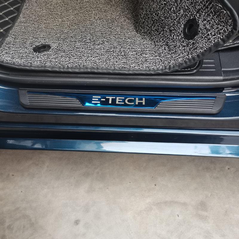Per Renault 5 2024 2025 Battitacco per Portiera Auto Piastra Anti-graffio Copripedale Protezione Soglia Esterna Adesivi Auto Accessori di Finitura