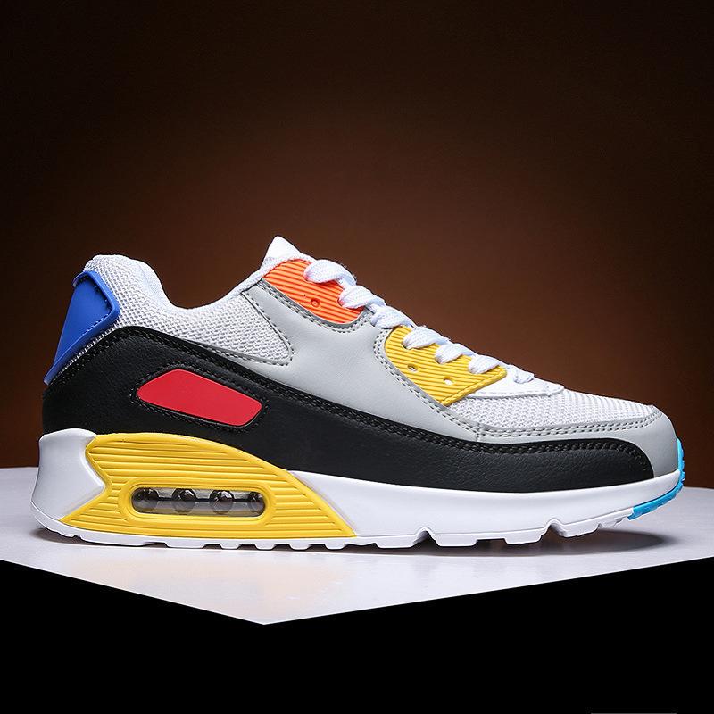 Air cushion shoes couple trend casual shoes men s and women s lightweight sports shoes fashion 36