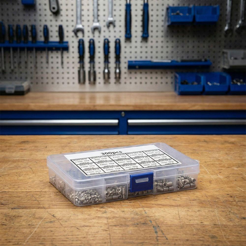 M3-M5 Combination Wire Thread Inserts High Strength Thread Protection Inserts  Thread Repair