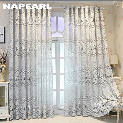 1 PZ NAPEARL Stile Europeo Scava Fuori Tende In Fibra di Poliestere Jacquard Mestiere Tende di Tulle per Soggiorno camera Da Letto Complementi Arredo Casa