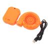 Orange   Blower Inflatable Dinosaur Costume Portable Party Supplies
