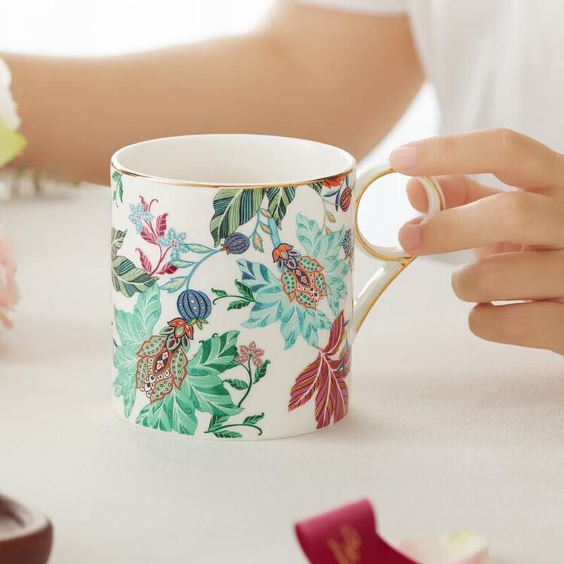 Auratic Happiness Garden Ceramic Tea Cup