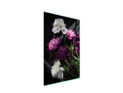 GLASS CUTTING BOARD 35x52 Flower
