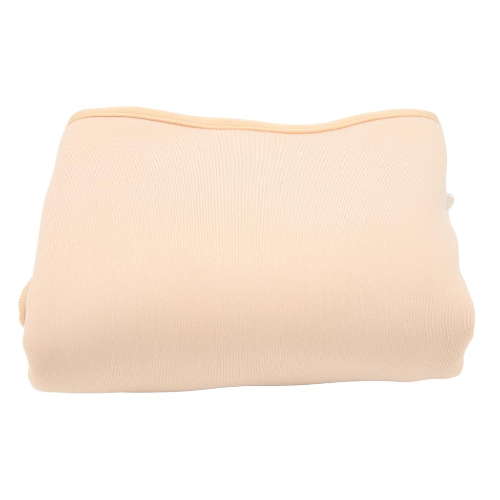 Castor Oil Packs Skin Friendly Adjust Size Reusable Washable Castor Oil Wrap for Neck Waist Skin Color