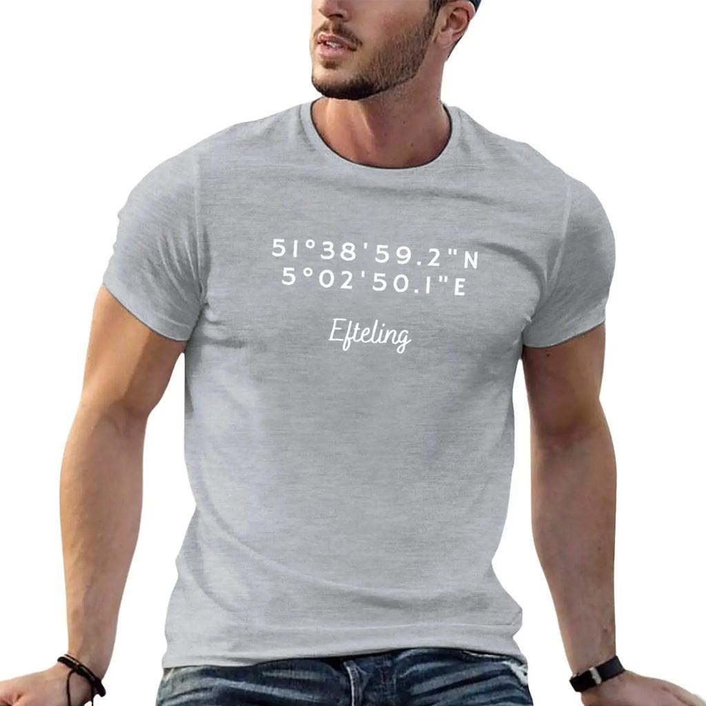 Koordinaten EFTELING T-Shirt T-Shirts schwere Stoffe Bluse kundenspezifische T-Shirts