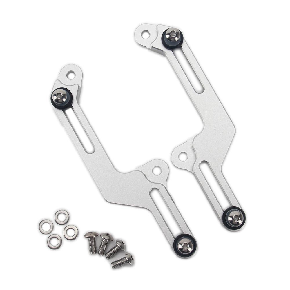 For CB500X Windshield Bracket Motorcycle Windshield Adjuster For HONDA CB500 X CB 500X cb500x 2013-2016 Motorcycle Accessories серебряный