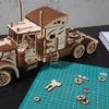 UGEARS VM-03 Wooden Truck To Build - Miniature Model - Ecological - Brown - 541 Pieces