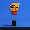 Abstract Human Face Color Best Twisted Statue Cafe Shop Home Use Decoration Modern Art Resin Craft Durable Durable Useful