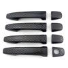 Car Upgrade Door Handle Cover Carbon Fiber For Toyota Sienna XL30 Venza Prius XW30 ZVW30 ZVW35  AE20 Avensis T270