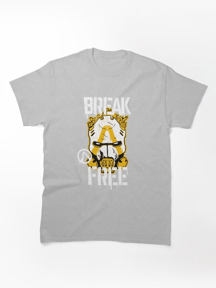 Borderlands 4 Break Free Ripper Mask Classic T-Shirt