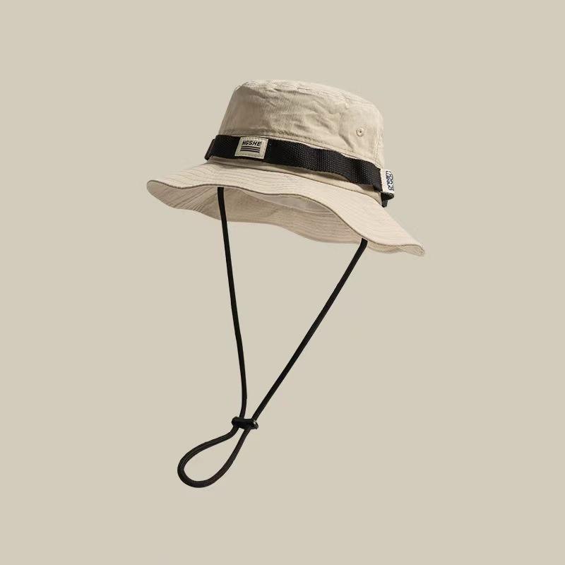 

Унисекс Летние Солнцезащитные Шляпы Защита от УФ-лучей Уличная Регулируемая Кепка с Козырьком Панама для Мужчин Женщин Пеший Туризм Кемпинг Шляпа Рыбака бежевый