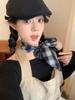 Women's Retro Plaid Cotton Linen Scarf - Summer Neck Protection Shawl, High-End Fashion Accessory