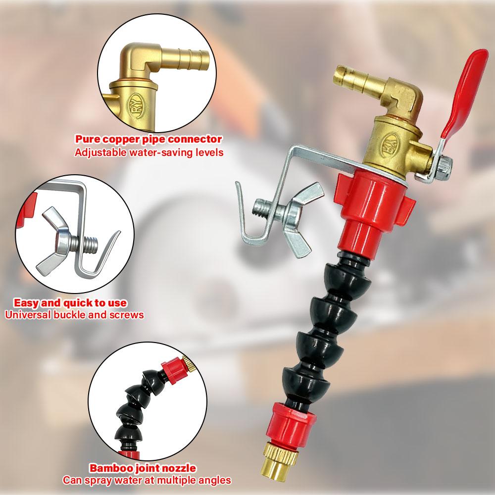 New 135mm Angle Grinder Water Sprayer Universal Water Nozzle for Cutting Machine Dust-Proof Nozzle for Marble Brick Tile Cutting