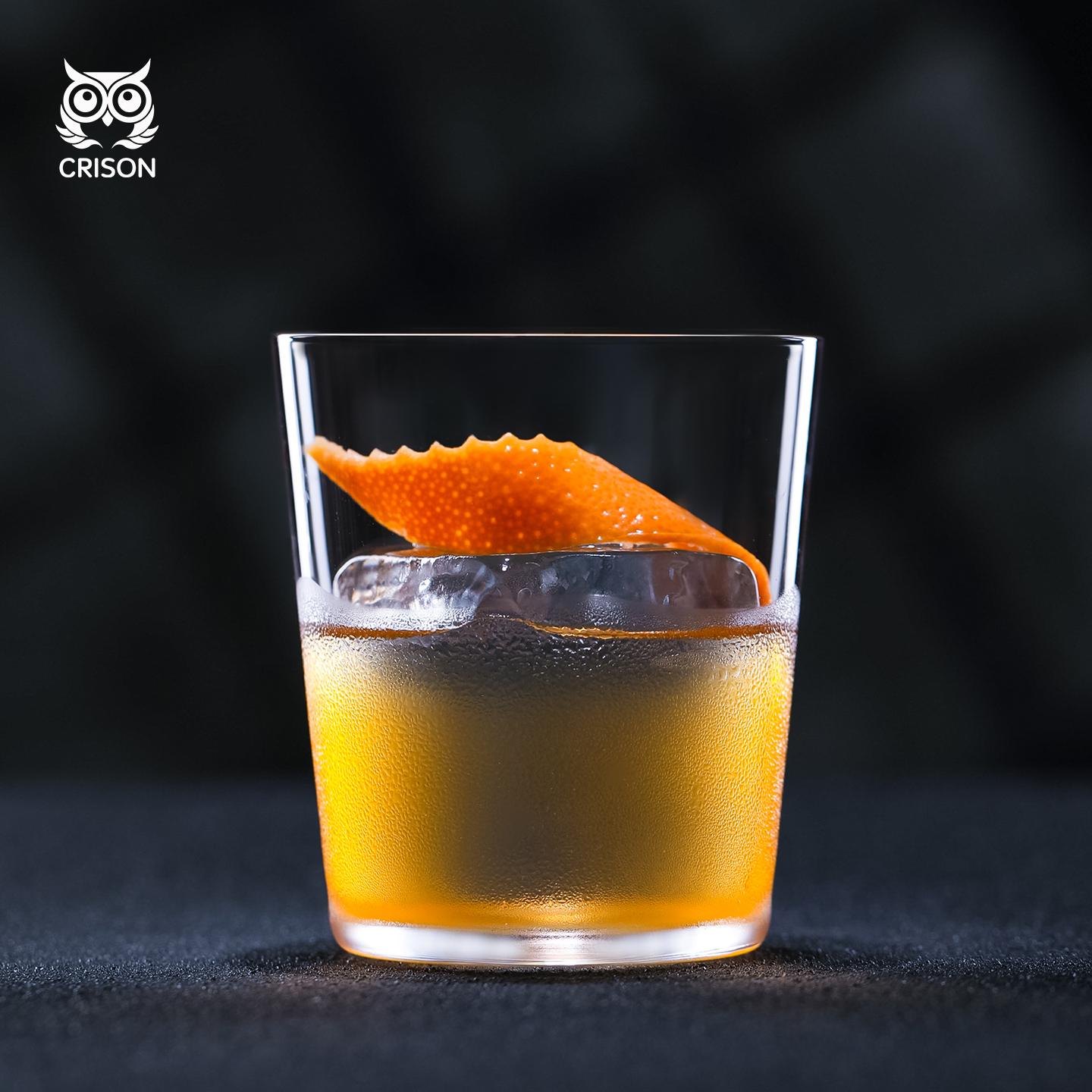 WK5802 CRISON Japanese style thin classical cup Iced coffee cup Cocktail water Whiskey glass  300ml 300ML
