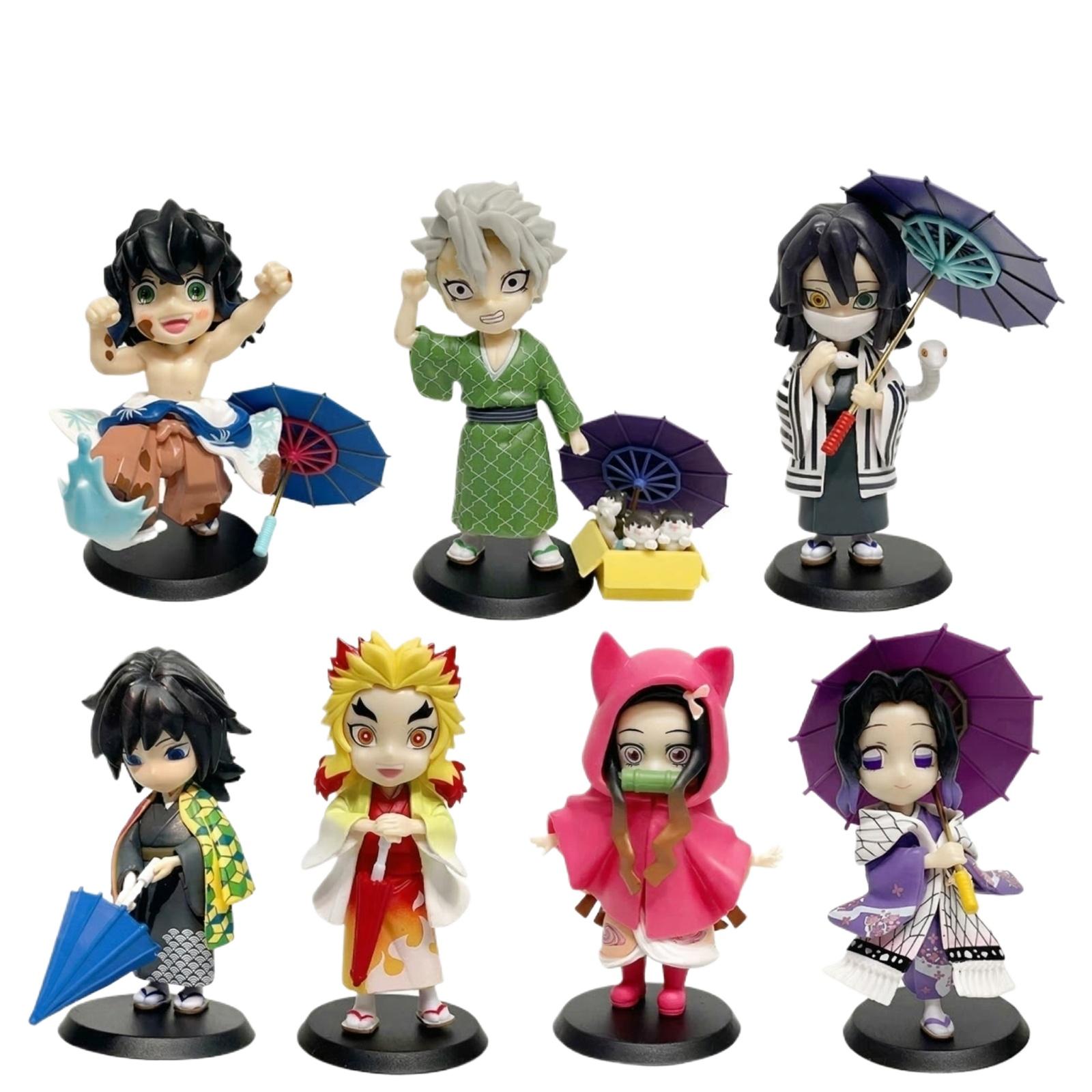 

7pcs Handmade Toys, Figurines, And Ornaments One Size