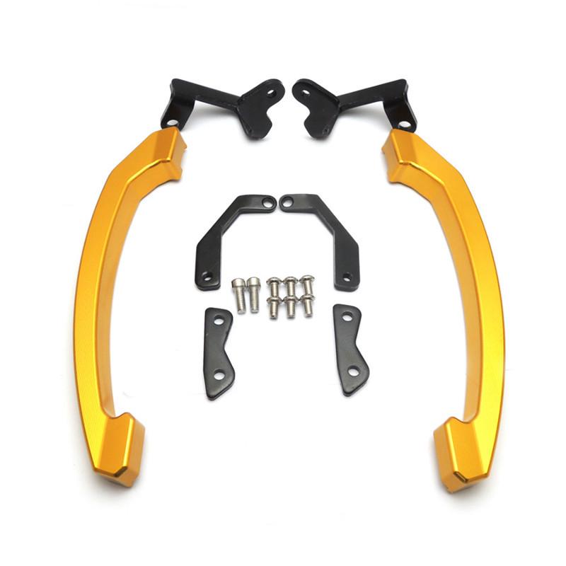 Kolip Rear Grab Bars Rear Seat Pillion Passenger Grab Handle for Yamaha MT-07 / FZ-07 2014-2016