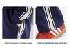 Tao Town Girls' Autumn Striped Sportswear Set - Trendy Two-Piece Casual Outfit for Children
