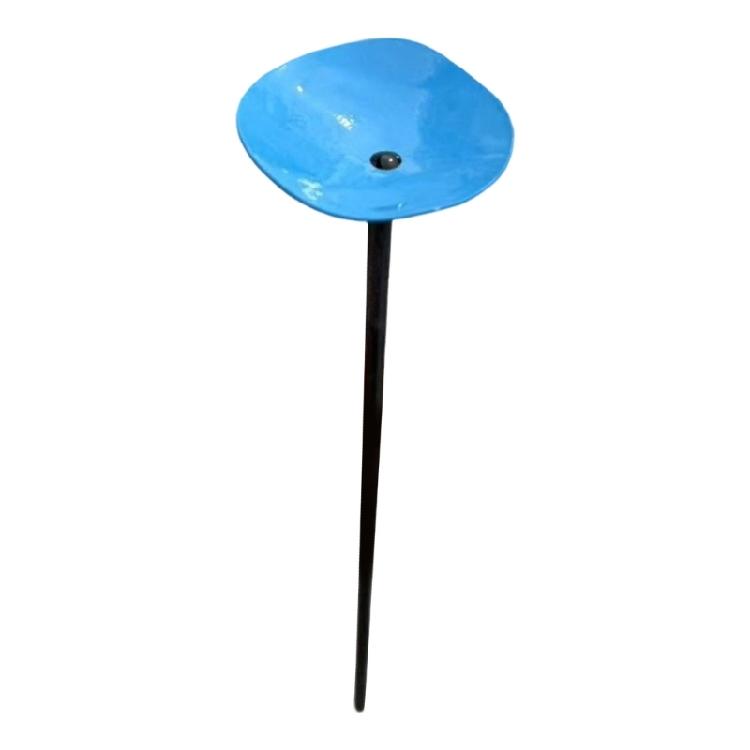 

Artistic Bees Friendly Watering Stake Weatherproofed Honeybees Water Dispenser for Ecological Garden Balance синій