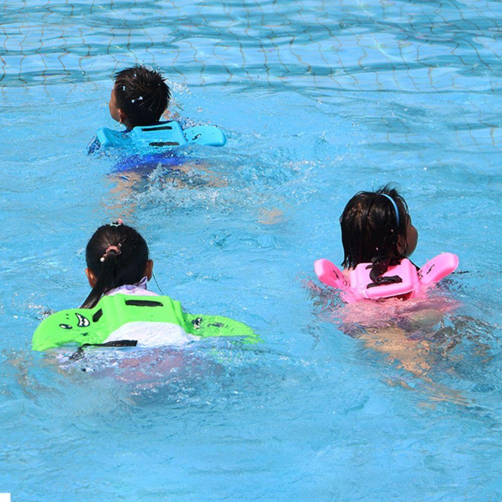 Adjustable Belt Swimm Floating Board Fin-Shaped Childrens Back Float Shark Fin Float Pools Lakes