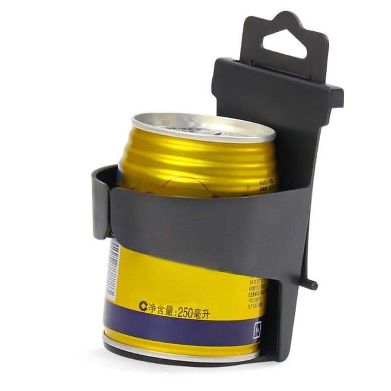 Plastic Cup Holder, BlackCar Cup Holder Side Window Backseat Hangings Water Cup Drink Bottle Organizers Stand