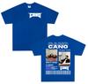Rapper Cano Triana Tour 2025 new Album T Shirt Unisex fashion Vintage print Tshirt Hip Hop gothic short sleeve tshirts streetwear